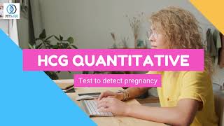 HCG  Human Chorionic Gonadotropin Test  My Lab Solution [upl. by Naam]