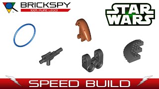 Speed Build LEGO Hyena Droid Bomber  Star Wars 8016 [upl. by Debera]