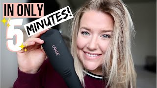 UNBOXING AND FIRST IMPRESSIONLange Le Vite Hairbrush Straightener [upl. by Lisabet]