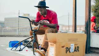 STARBOYBMX BUILT HIS FIRST 1101 BMX BIKE IN NIGERIA [upl. by Idissak]