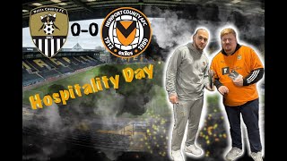 Notts County 00 Newport County Hospitality Day [upl. by Nylorak659]