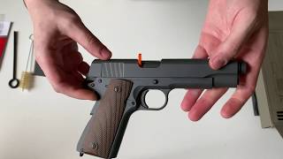 Unboxing  Tisas M1911 A1 US Army Model [upl. by Wolenik]