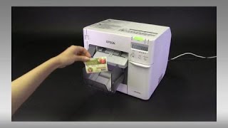 Epson ColorWorks C3500  Borderless Printing [upl. by Ynahteb60]