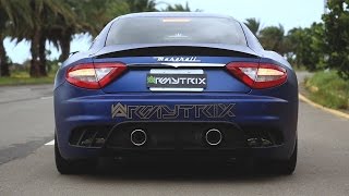 Maserati GranTurismo MC Stradale Armytrix Exhaust Sound [upl. by Hola755]