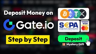 Deposit Money on Gateio ✅ Deposit Tutorial Fiat amp Crypto [upl. by Nico]