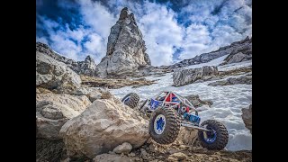 R2 Moon Buggy RC Speedy crawling Dent de Crolles [upl. by Tasia]