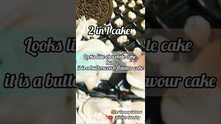 🍀unique 2 in 1 cake❣️explorepageshortsfeedviralvideotrendingshorts viralshortssatisfyingvideo [upl. by Aerdnod744]