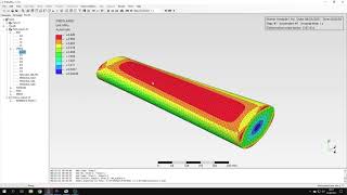 PrePoMax CalculiX FEA  Tutorial 2  Torsion of an elliptical bar [upl. by Yeung]