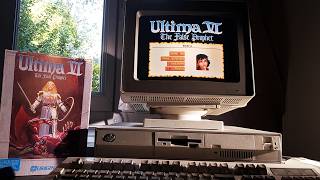 Ultima VI Intro  IBM PS2  Roland MT32  Scanline Pixels [upl. by Vokaay]