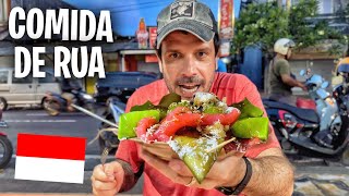 UM DIA INTEIRO PROVANDO COMIDA DE RUA EM BALI 🇮🇩 [upl. by Nytsirc]