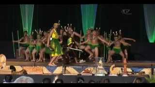 Kids fire up the kapa haka stage on day one of Te Mana Kuratahi [upl. by Jonathon]