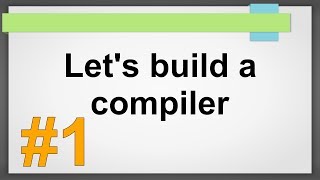 Lets build a compiler 1 Minimale Sprache parsen mit ANTLR4  Compilerbau Tutorial deutsch HD [upl. by Nylarad]