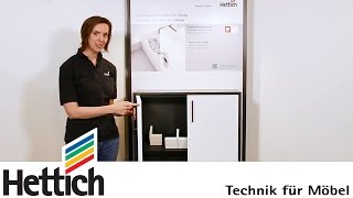 Sensys Thick door hinges technical briefing by Hettich [upl. by Hepza445]