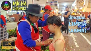 Spiritual Cleansing with Strong Massage LIMPIA ESPIRITUAL with Doña Natividad ASMR in Ecuador [upl. by Bay]