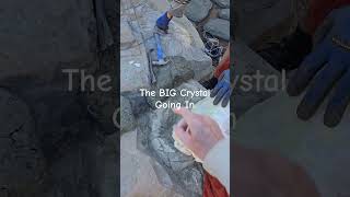 BIG Crystal Going Into Faux Rock fauxrock [upl. by Michi]