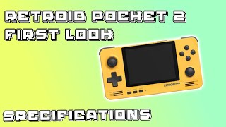 Retroid pocket 2 specifications FIRST LOOK [upl. by Haze903]