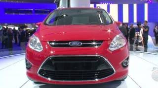 Ford CMAX  2011 Detroit Auto Show [upl. by Nahc818]