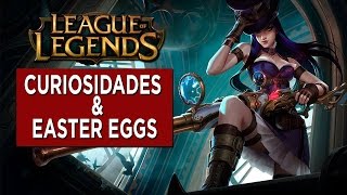 League of Legends  Curiosidades e Easter Eggs parte 2 [upl. by Ellehcyt889]