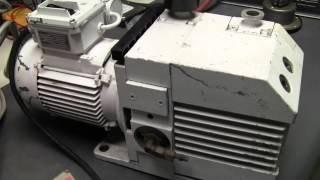 Leybold Trivac Model S8B Vacuum Pump [upl. by Flagler793]