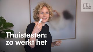 Coronatest thuis zo werkt het [upl. by Alyworth]