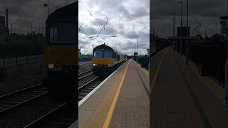 66847 flies past Warrington Bank Quay 240824 [upl. by Brothers]