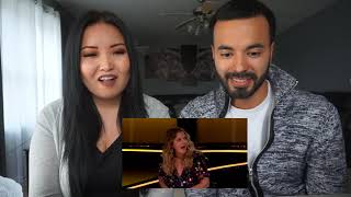 Couple Reacting to EnkhErdenes Americas Best Audition [upl. by Rosina]