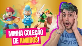 Minha Coleção de Amiibos Raros Exclusivos e Favoritos de Todos os Tempos [upl. by Benedikta]