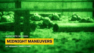 Midnight Maneuvers  1st Regiment Basic Camp  CST 2024 [upl. by Georgianne342]