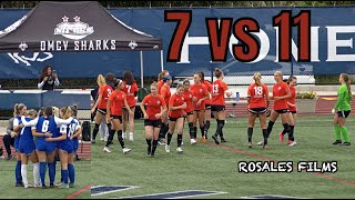 Goalkeeper Saves  DMCV Sharks vs Pateadores FC ECNL U19 [upl. by Kristi]