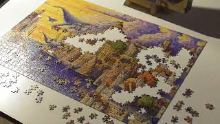 Puzzle Time Lapse The farthest bay Castorland 1000 [upl. by Enella]