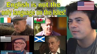 American Reacts Celtic languages without accent languages comparison [upl. by Oag447]