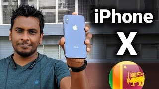 🇱🇰 iPhone X Quick Unboxing Sri Lanka [upl. by Nnazil]