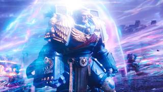 Warhammer 40K Space Marine 2  Ultramarines Battle of Demerium Scene 4K [upl. by Islehc]