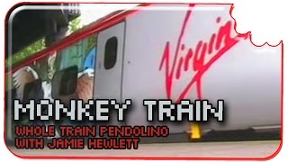 quotMonkey  Journey to the Westquot  Whole train Pendolino [upl. by Aneehs]