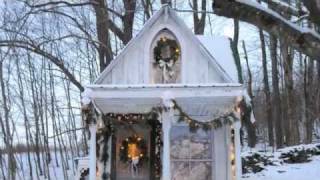 Shabby Chic Holiday Decor Tips at Vintage Video at My Shabby Streamside Studio [upl. by Alliw]