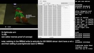 OoT RAM Editor with 2x LightNode SRM and 1 file [upl. by Nim]