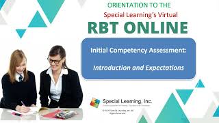 Virtual RBT Competency Assessment Intro amp Expectations [upl. by Eirotal]