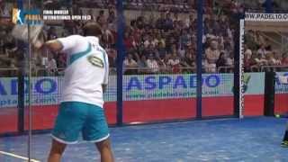 Best Rallies and Spectacular Points Final Padel Tournament WPT Murcia 2013 [upl. by Eeslek]