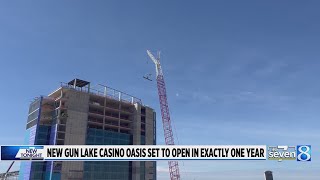 New Gun Lake Casino Oasis set to open in exactly one year [upl. by Yatnuahs]