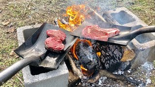 Filet Mignon On a Shovel [upl. by Shermie]