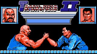 Track amp Field 2 NES  Arm wrestling [upl. by Ahsircal]