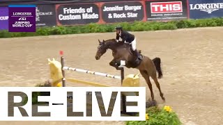 RELIVE  38700 INTERNATIONAL TWO PHASE I Longines FEI Jumping World Cup™ 20232024 [upl. by Uthrop]