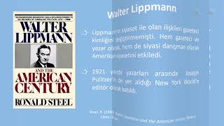 Walter Lippmann [upl. by Dutchman]