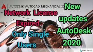 Autodesk new update for 2020  AutoCad Network licence expired  Network Ravi [upl. by Akym]