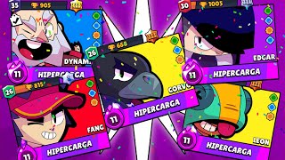 COMPREI E TESTEI TODAS AS NOVAS HYPERCARGAS DO BRAWL STARS [upl. by Issim]