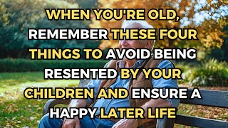 When You’re Old Remember These 4 Things to Avoid [upl. by Oralla]