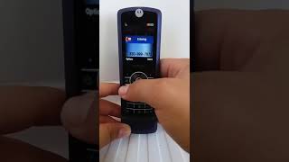 Motorola Rizr Z3 dialing [upl. by Lohner]