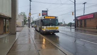 DETOUR Hamilton Street Railway 2010 New Flyer D40LF 1014 5A Part 2 [upl. by Aikram]