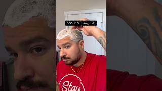 ASMR Shaving Bald🪒 deathgripbrotherhood burntheships oneblade rockwell asmrshaving asmrshave [upl. by Colston]