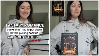 fantasy romance books that had me on an emotional roller coaster 🤓 [upl. by Lacym]